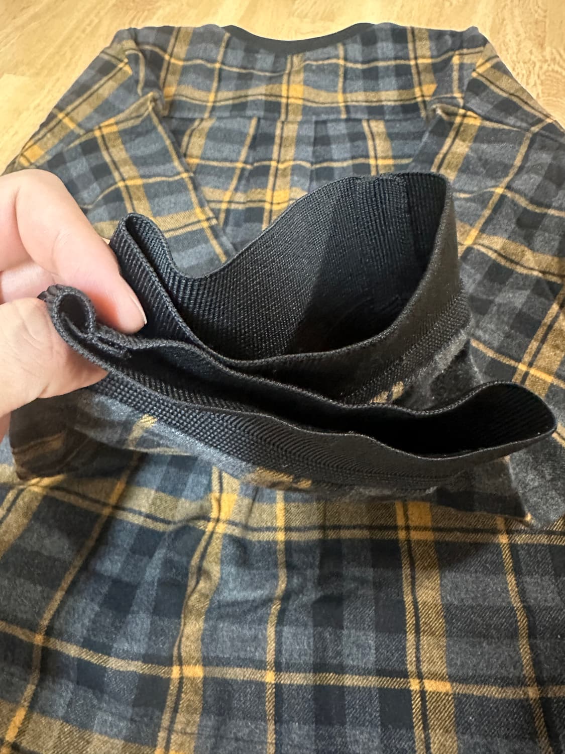 (50) 준지 플란넬 레이어드 맨투맨 상품이미지5