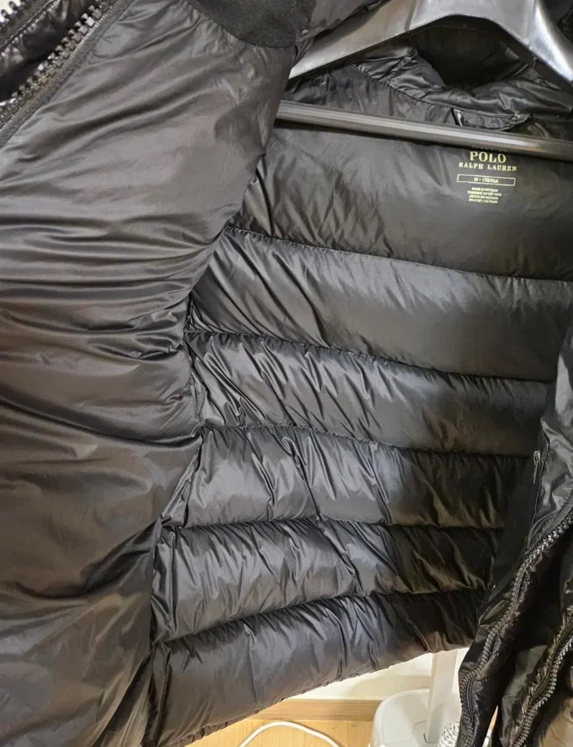 폴로 유광패딩 상품이미지4
