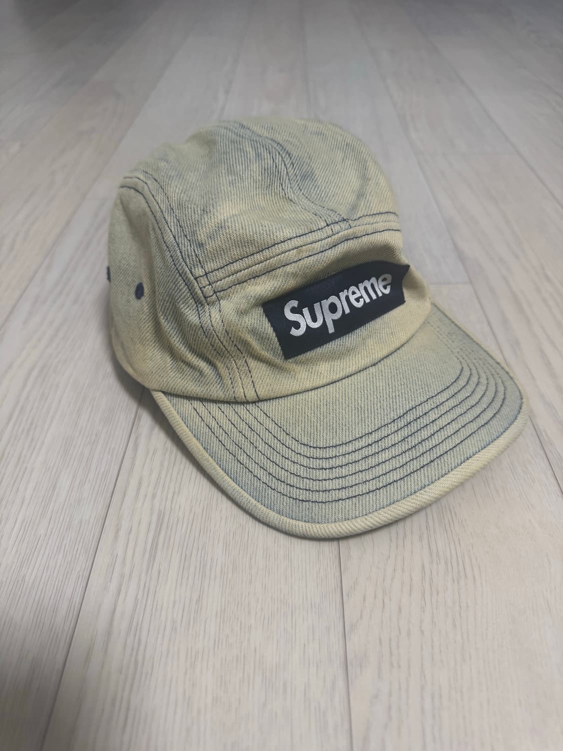 24SS 슈프림 데님 캠프캡 상품이미지3