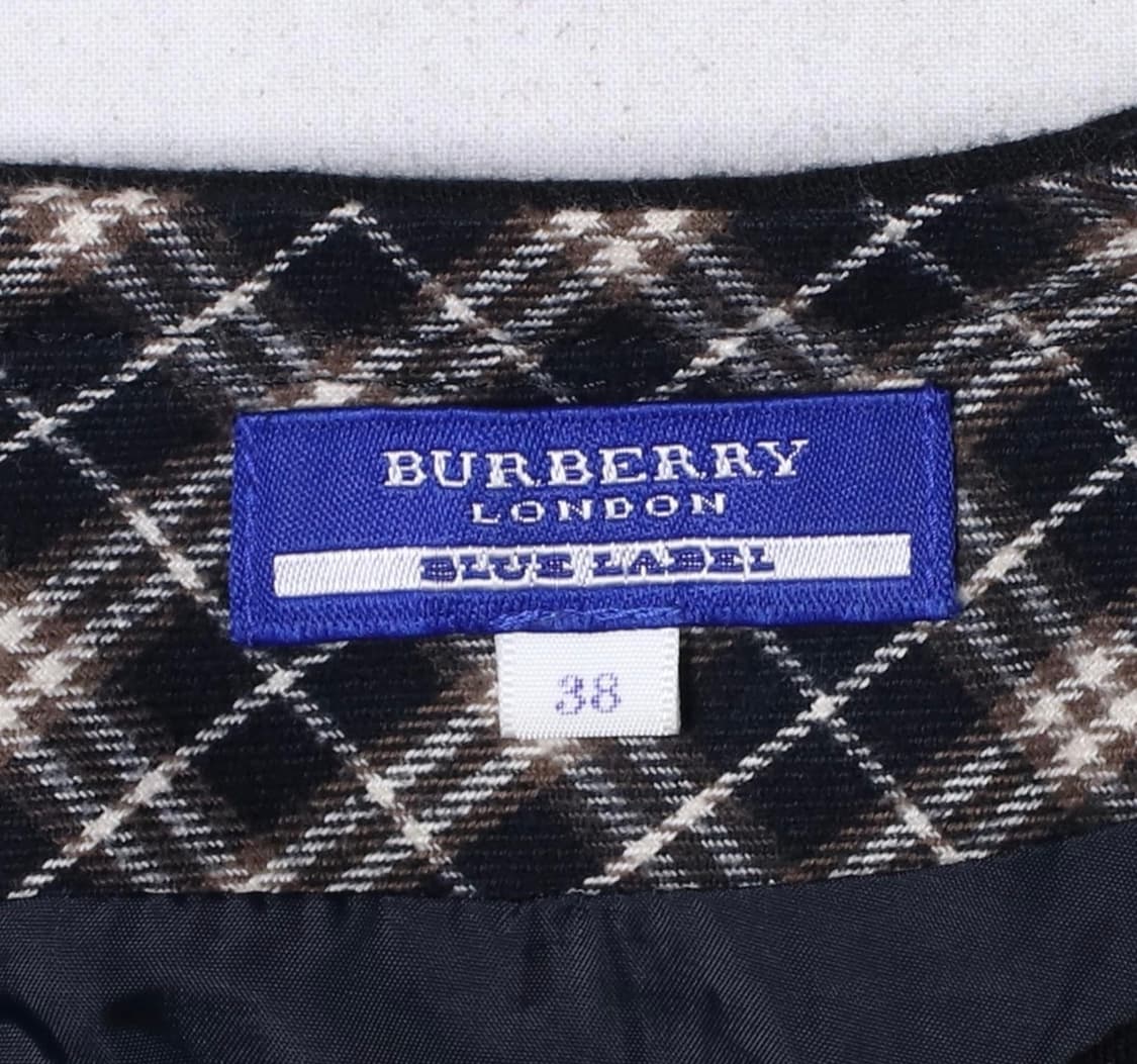 버버리블루라벨 블랙 플리츠 미니원피스 상품이미지2