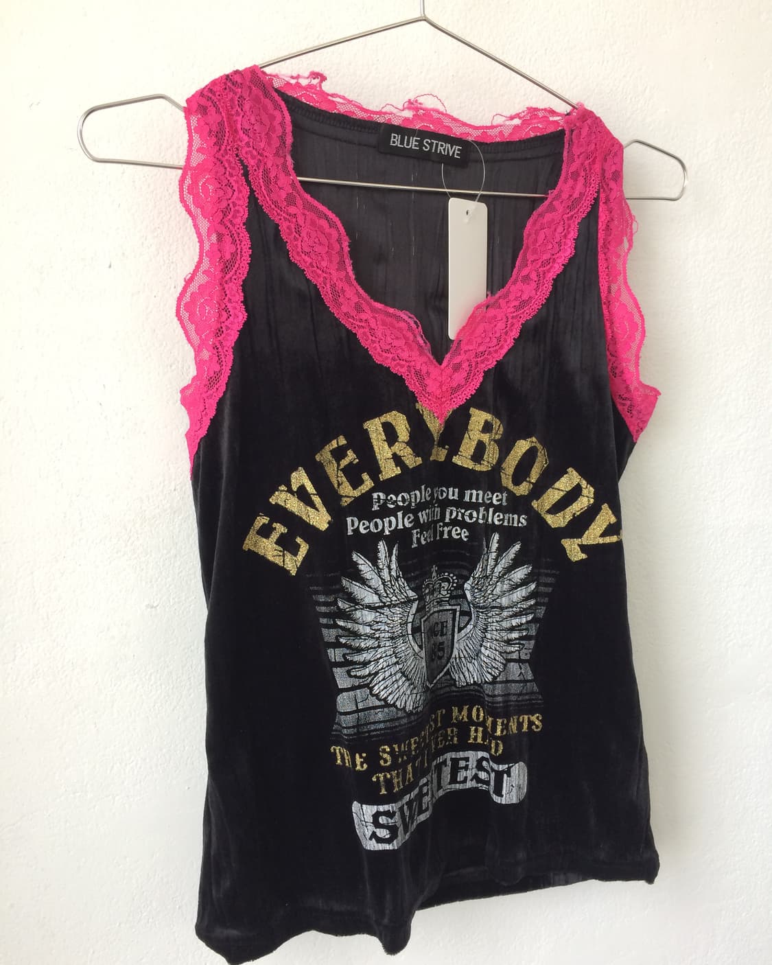 Lace trimming velvet sleeveless 상품이미지4