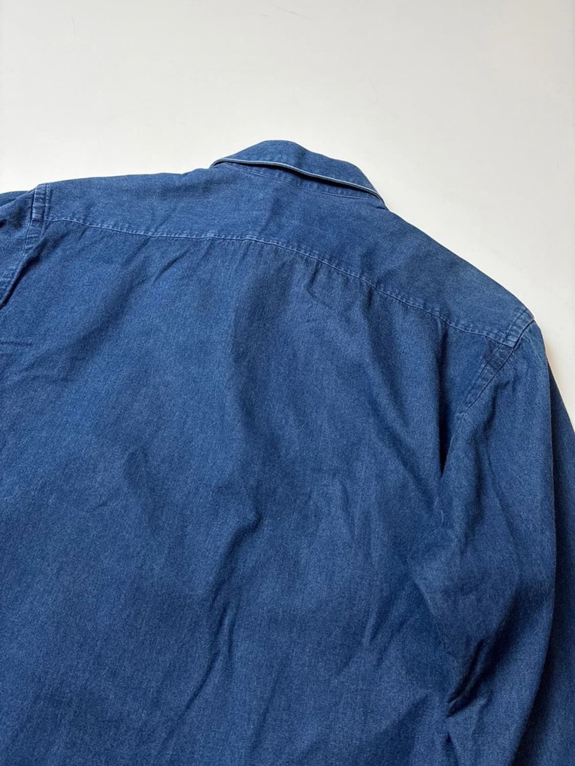 입생로랑 00's 자수 로고 데님 셔츠 PN8337 상품이미지6