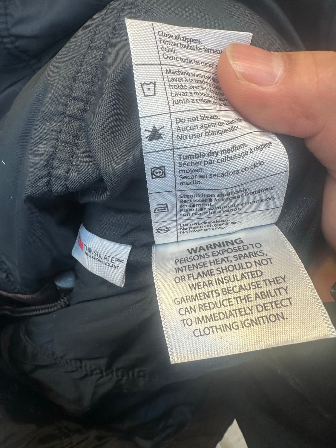 칼하트 브라운 풀스윙 신슐레이트 자켓 상품이미지5