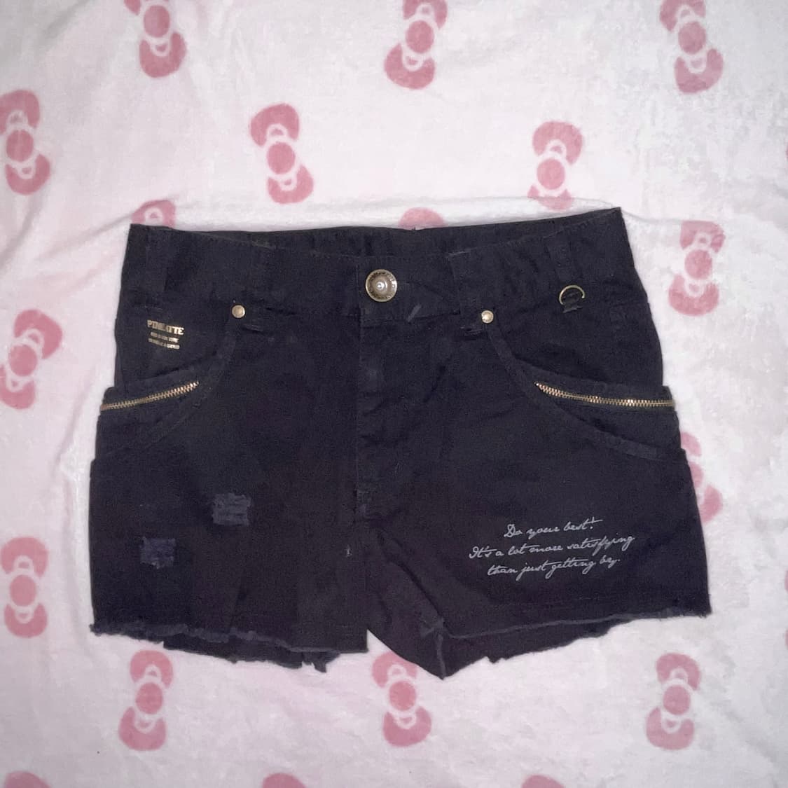 PINK LATTE 핑크라떼 ♡ 오네갸루 숏 팬츠 상품이미지1