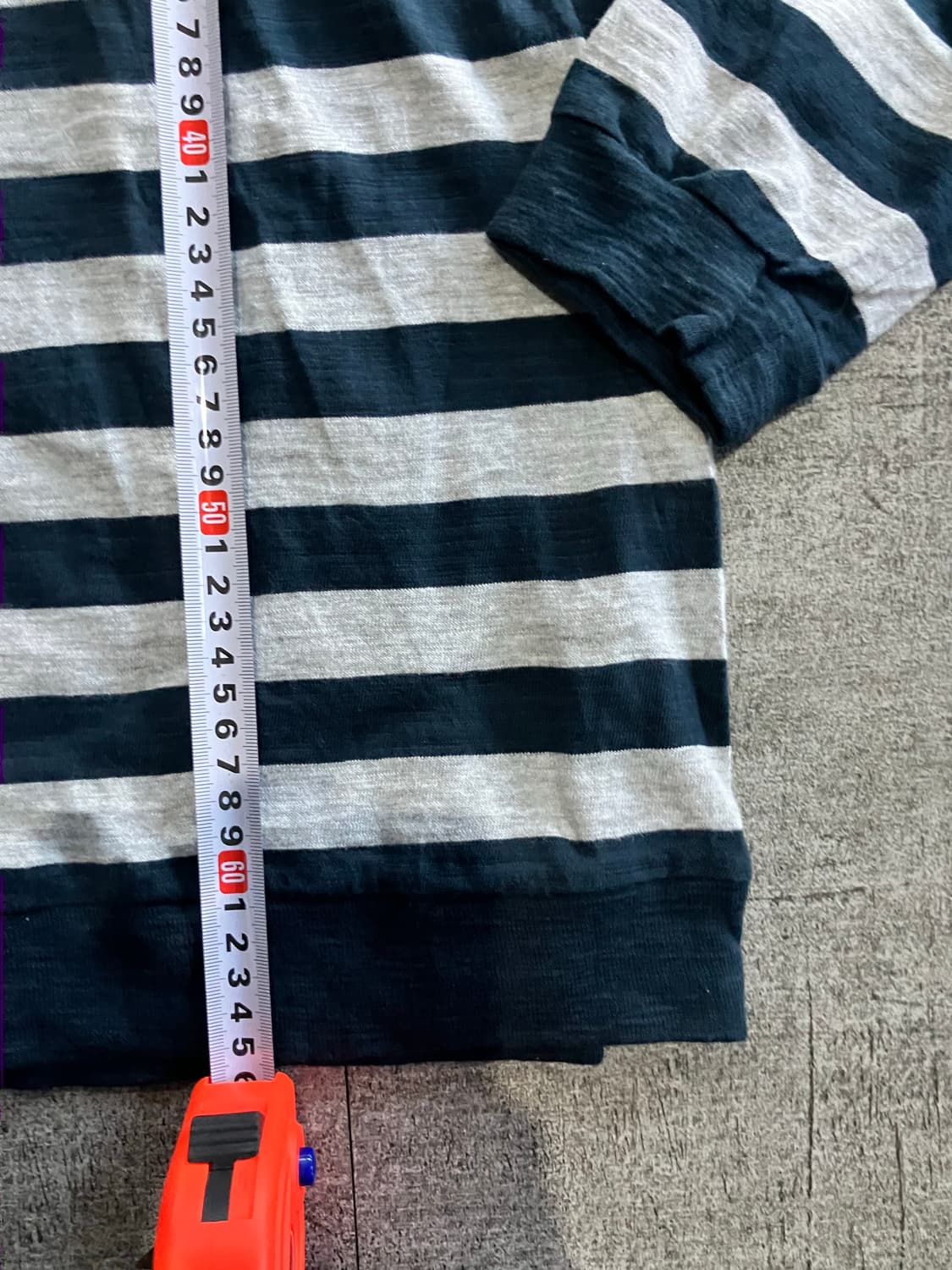 일본빈티지 올드스쿨아메카지 혁오풍 스트라이프티셔츠 상품이미지3