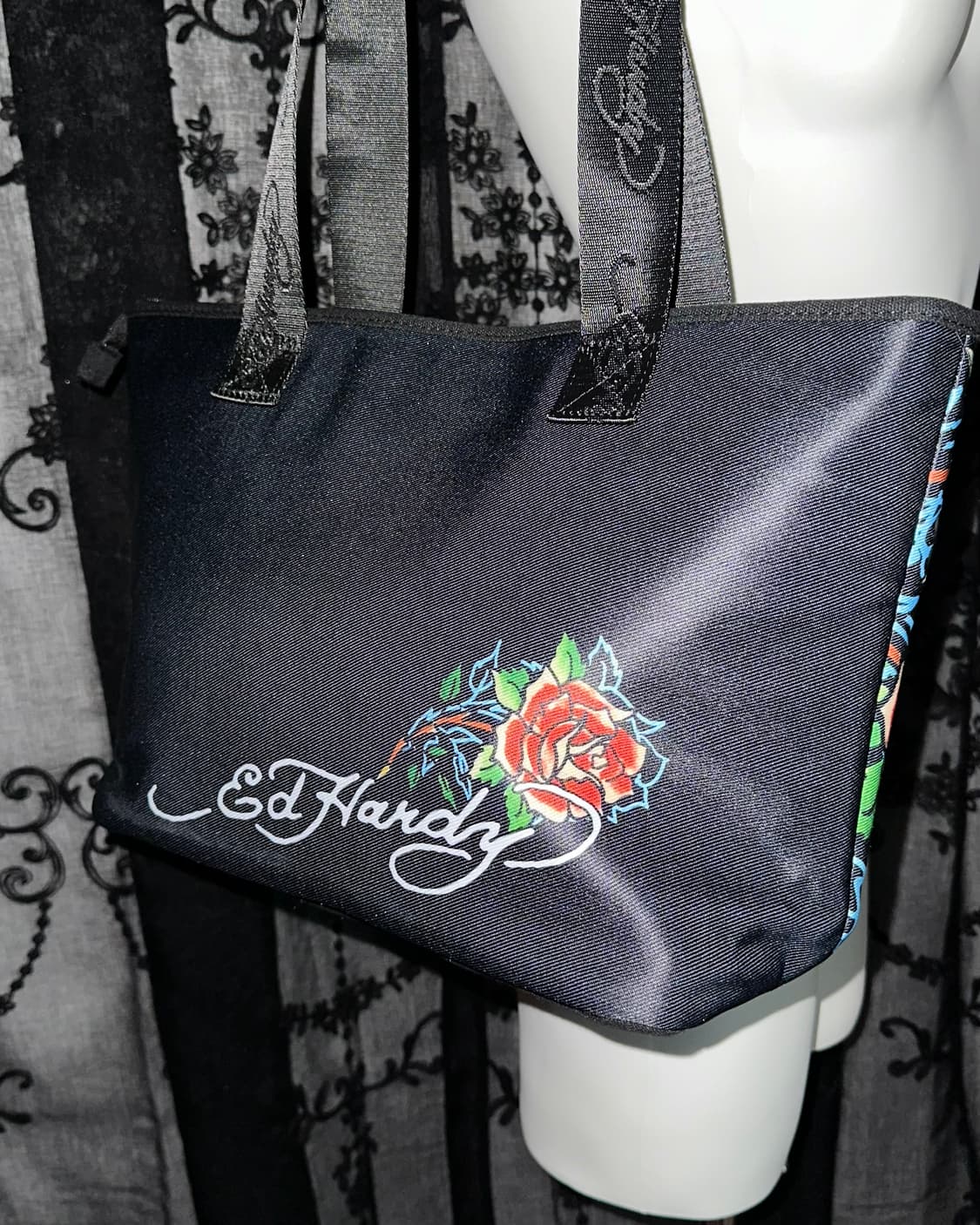 Black Canvas Bag (New with Tags) 상품이미지5