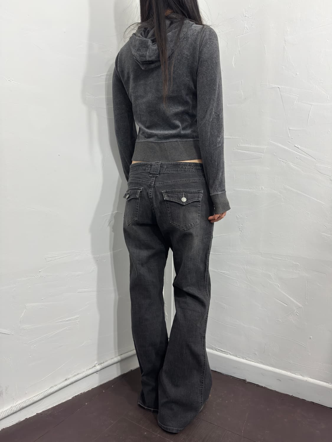 denim bootscut pants 상품이미지5