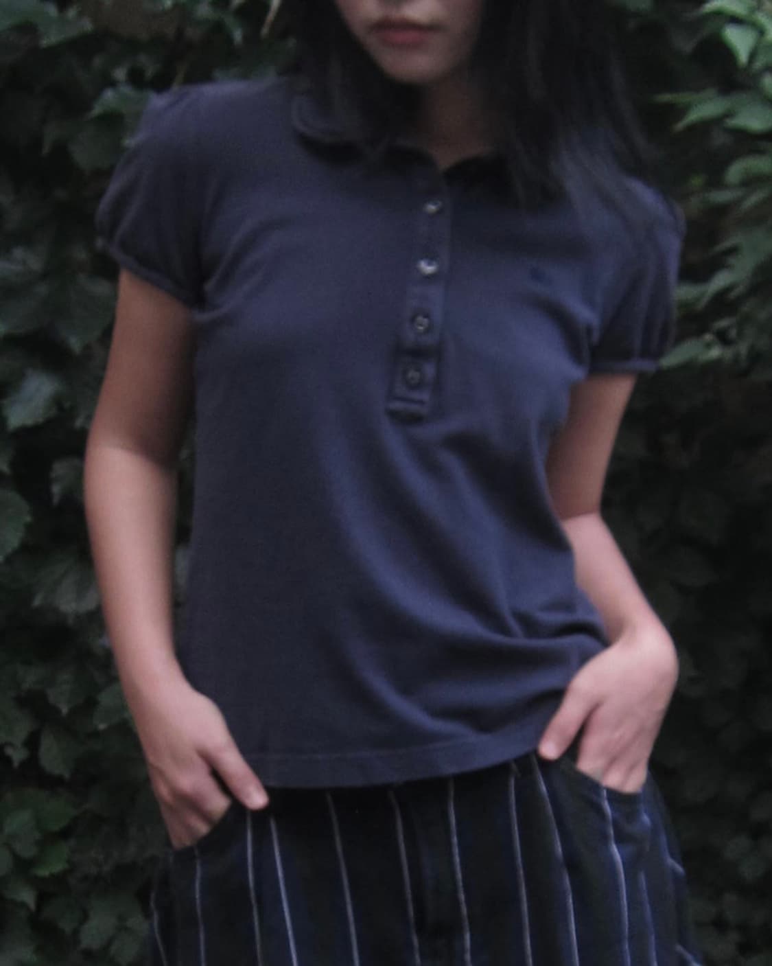 vintage BURBERRY puff sleeves top 상품이미지4
