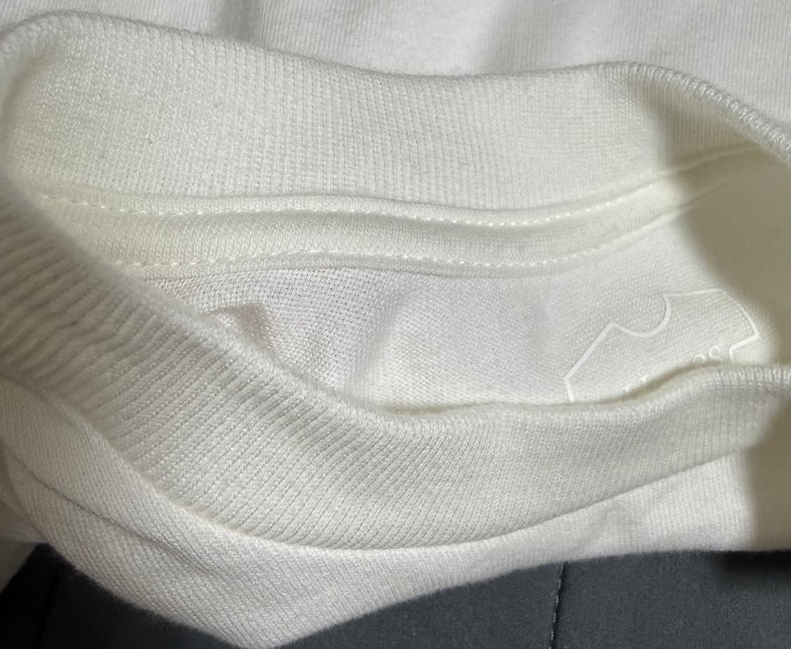 헤인즈 시로 티셔츠 L 상품이미지3