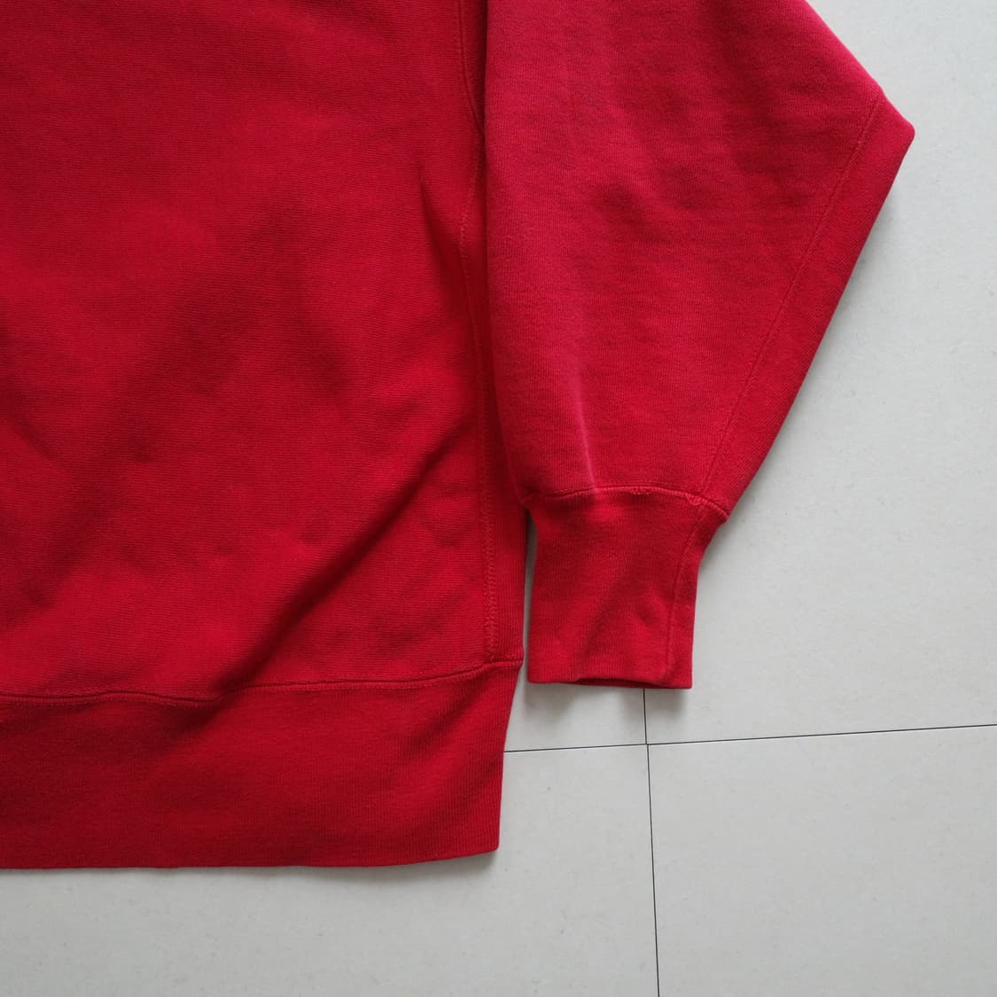 80s 챔피온 리버스위브 USA제 맨투맨 레드 M 상품이미지3