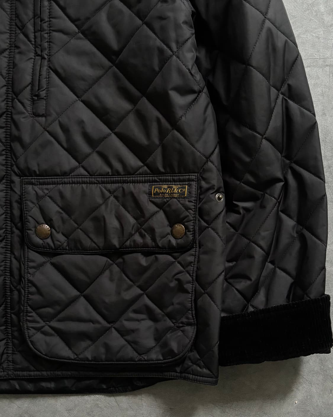 Polo 폴로 블랙 퀼팅 자켓  상품이미지7