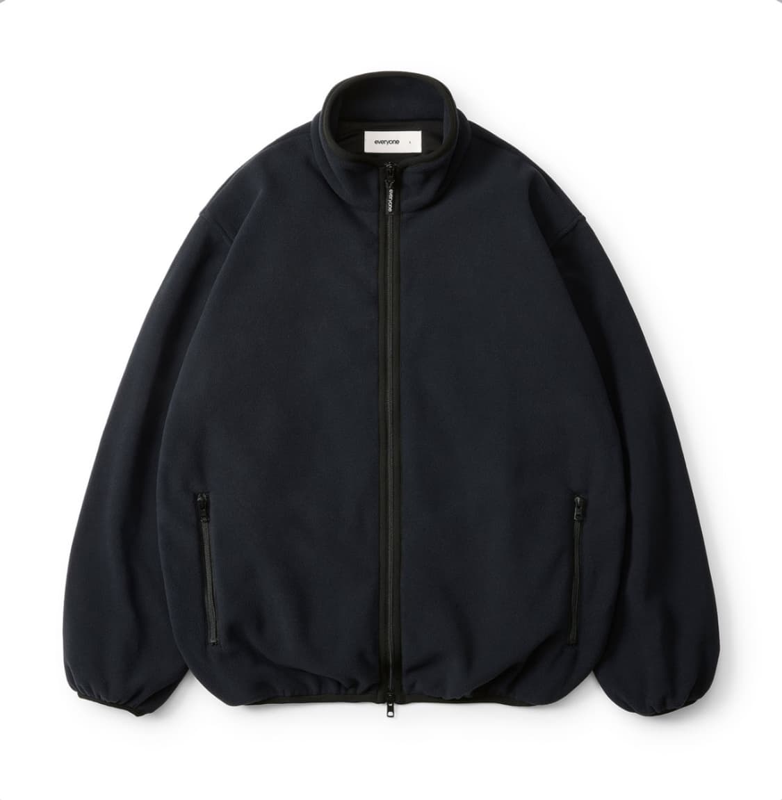 [XL] 에브리원 도쿄 프리마토프 바이오 플리스 집업 블랙 상품이미지1