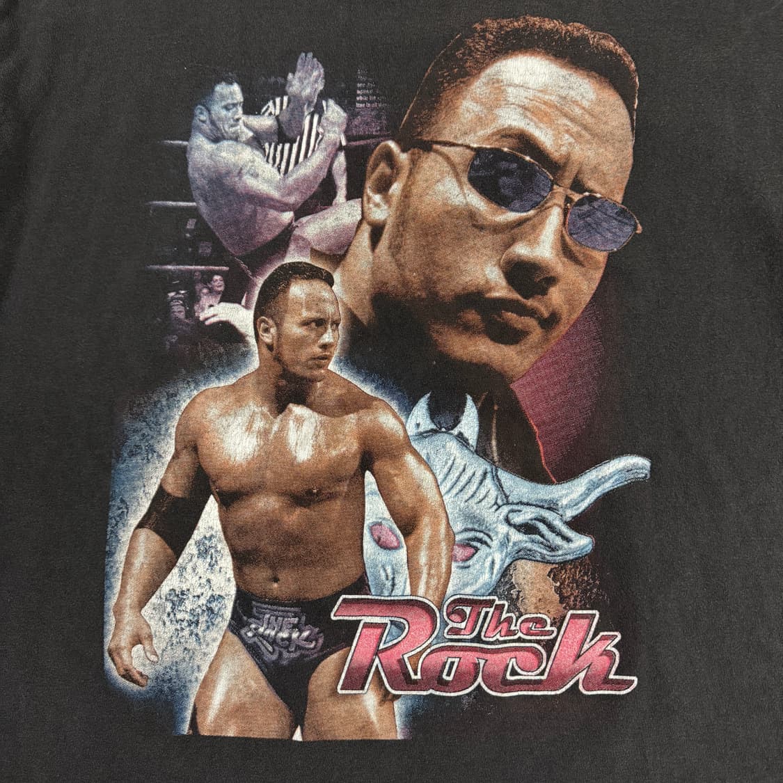 빈티지 90s The Rock Rap Tee 더 락 랩티셔츠 상품이미지5