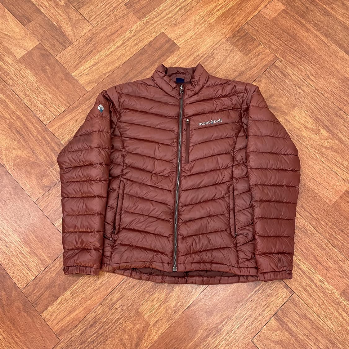 몽벨 브라운 경량 패딩 상품이미지1
