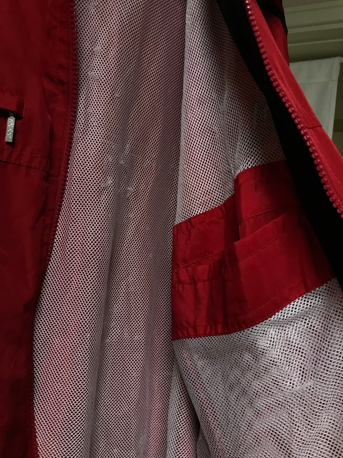 아디다스 빈티지 삼선 후드 바람막이 자켓 상품이미지7