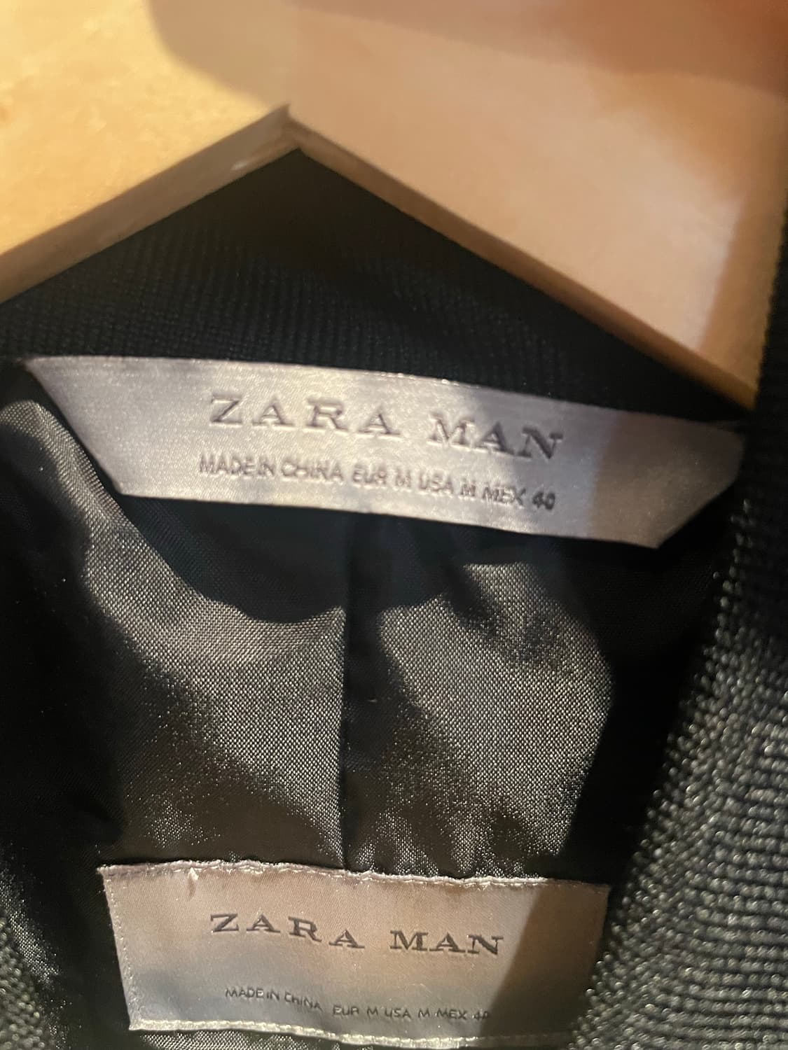 자라맨 zara man 자수 블루종자켓 상품이미지6