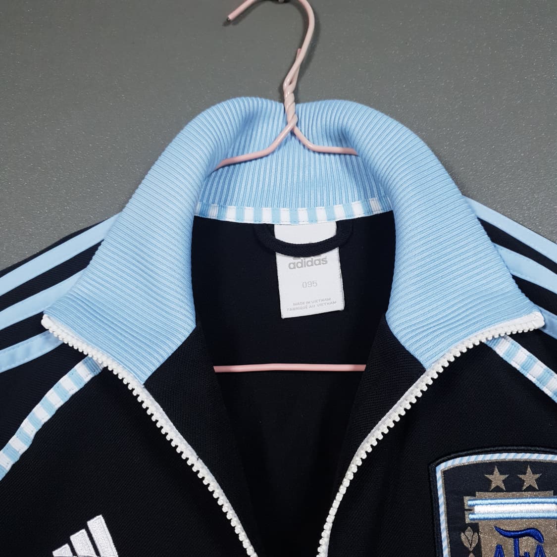 95) 아디다스 아르헨티나 대장급 희귀 유로파 검하 삼선 트랙탑 져지 상품이미지6