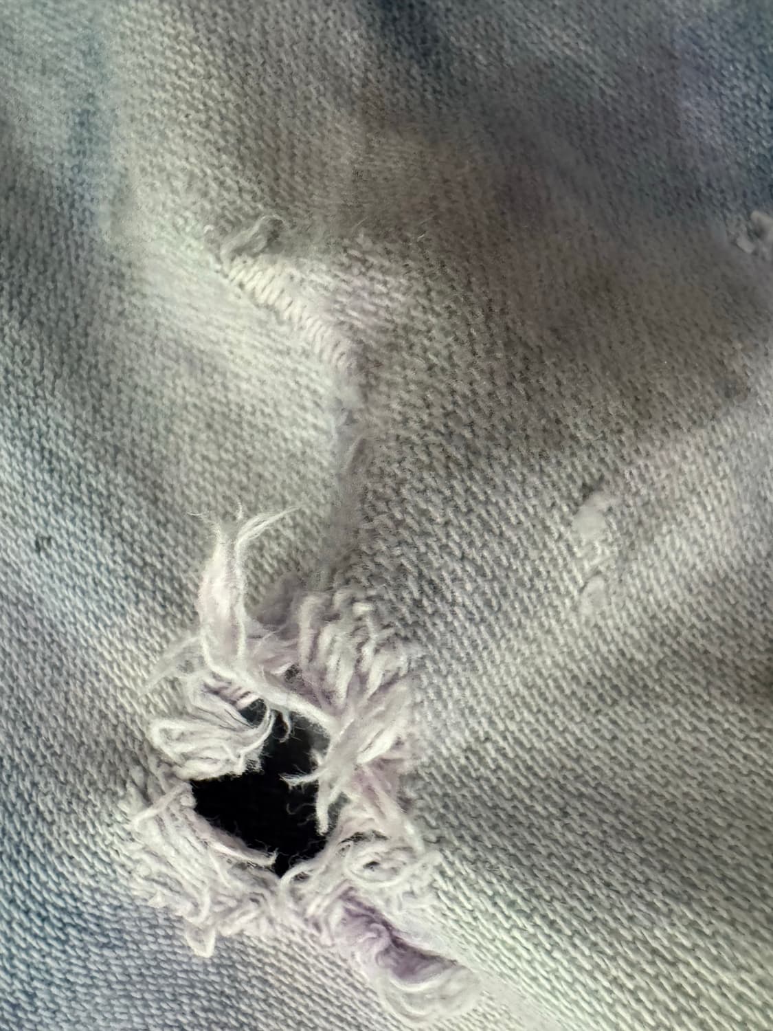 빈티지 Wrangler 디스트로이드 & 디스트레스 커스텀 1 of 1 데 상품이미지7