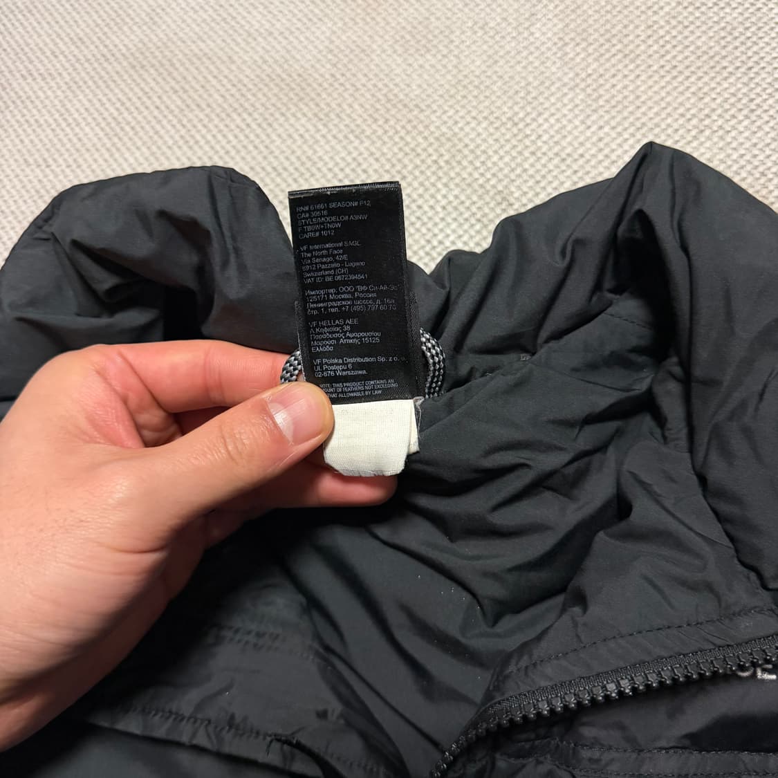 노스페이스 550 패딩 자켓 상품이미지3