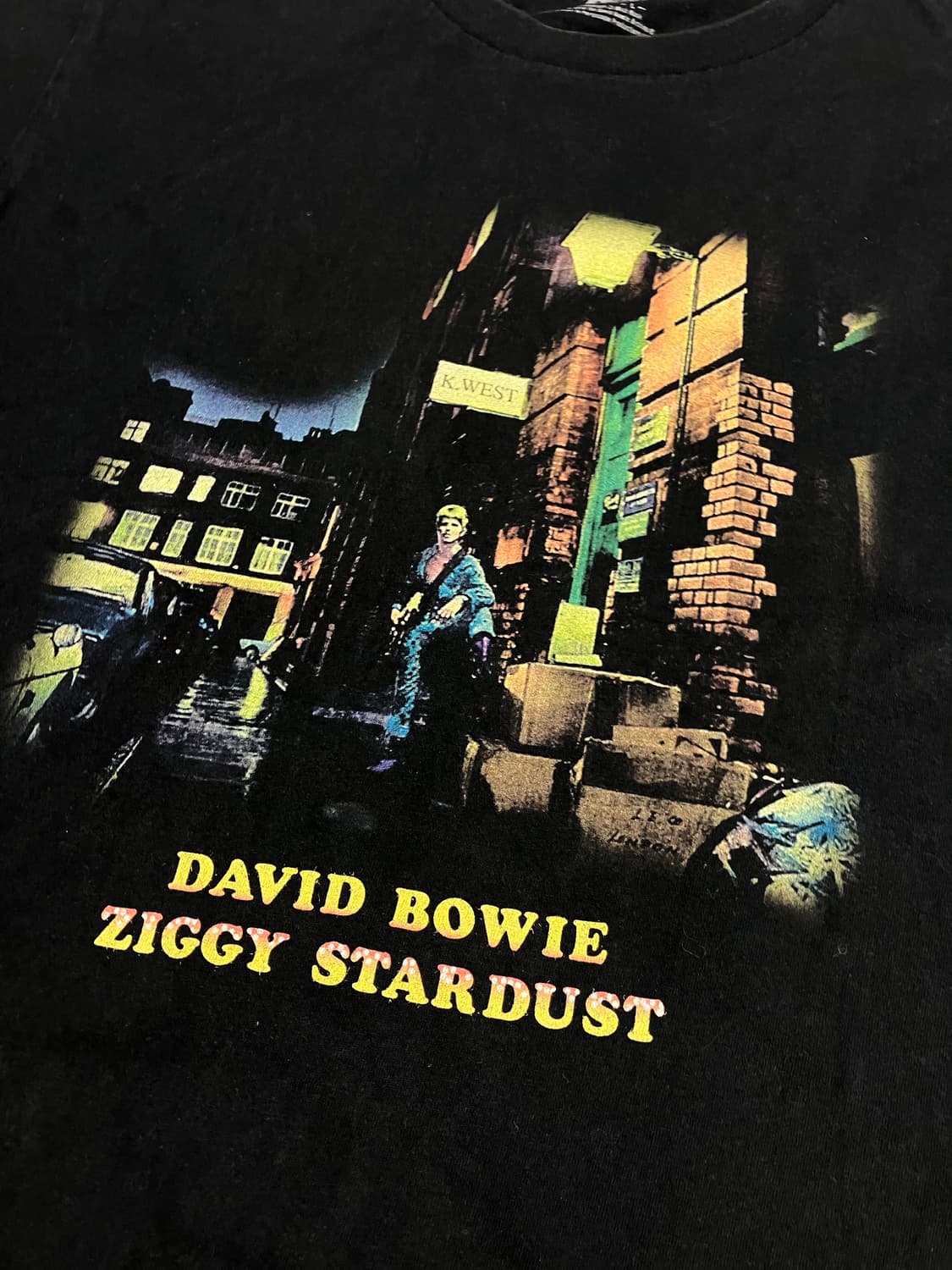 데이비드 보위 ziggy stardust 빈티지 티셔츠 상품이미지2