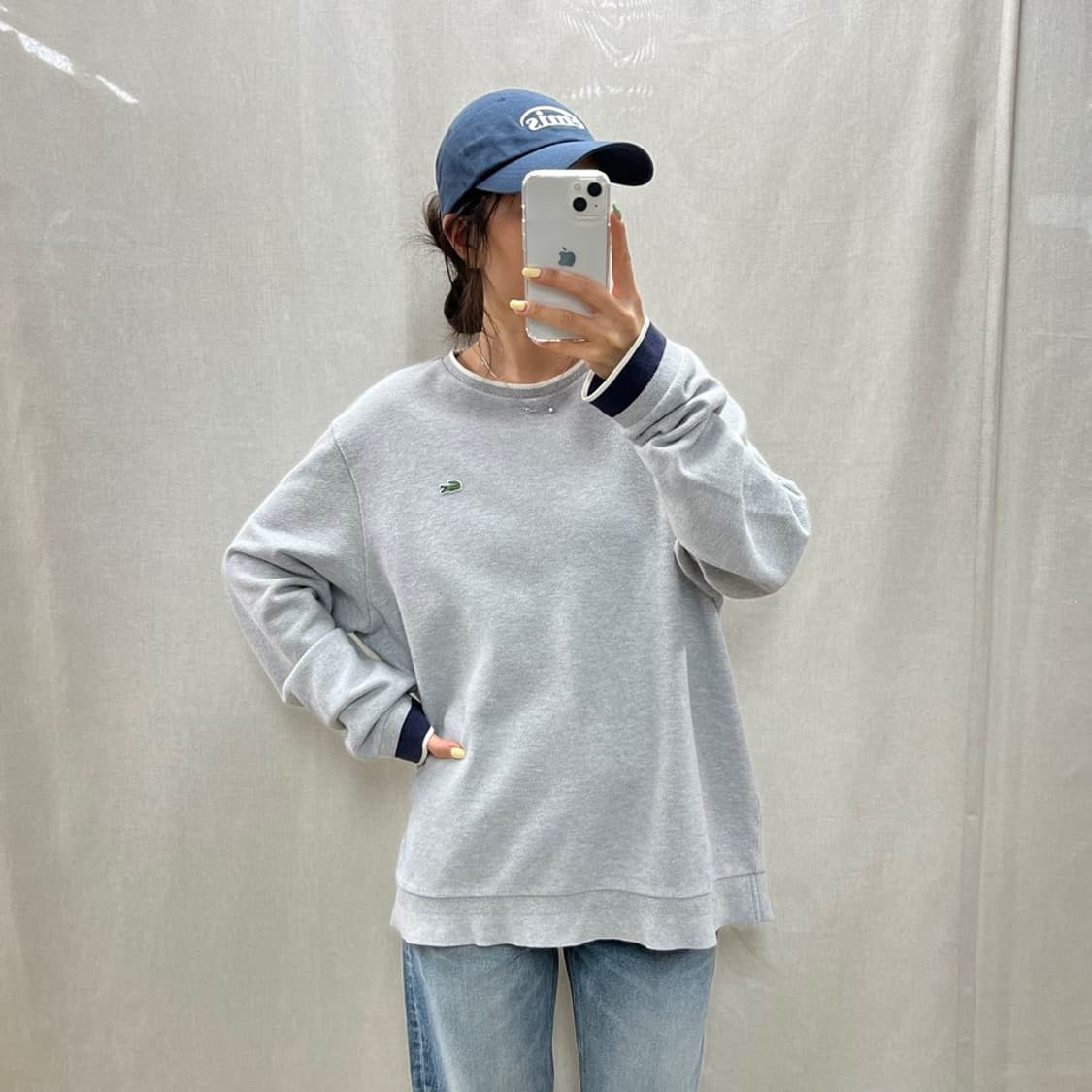라코스테 롱슬리브 티셔츠/#3747 상품이미지1