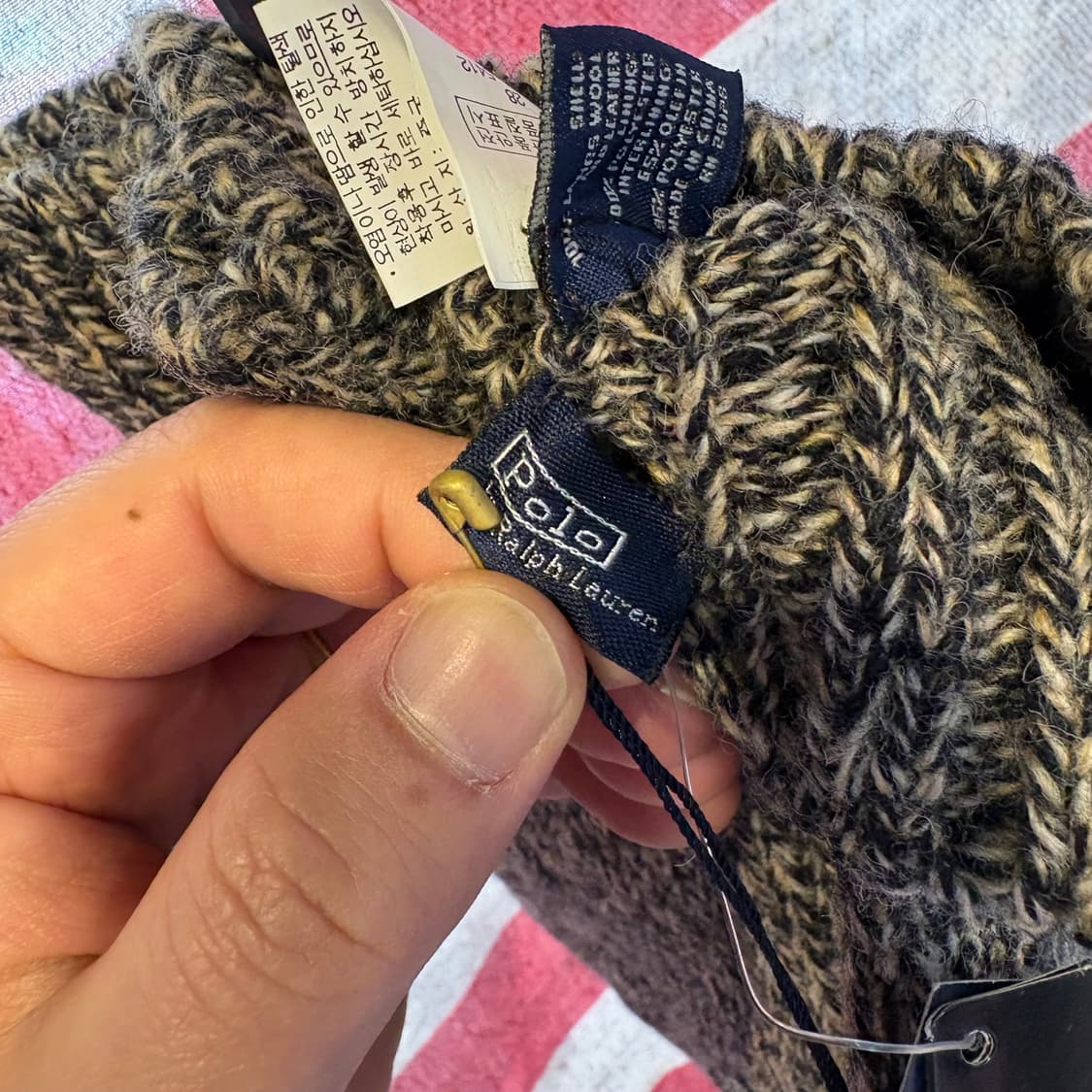 [028] POLO 폴로 랄프로렌 니트 장갑  상품이미지6