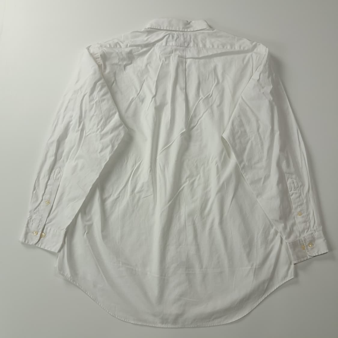 CK512 XL 폴로 90s 홍콩판 버튼다운 화이트 셔츠 남방 상품이미지7