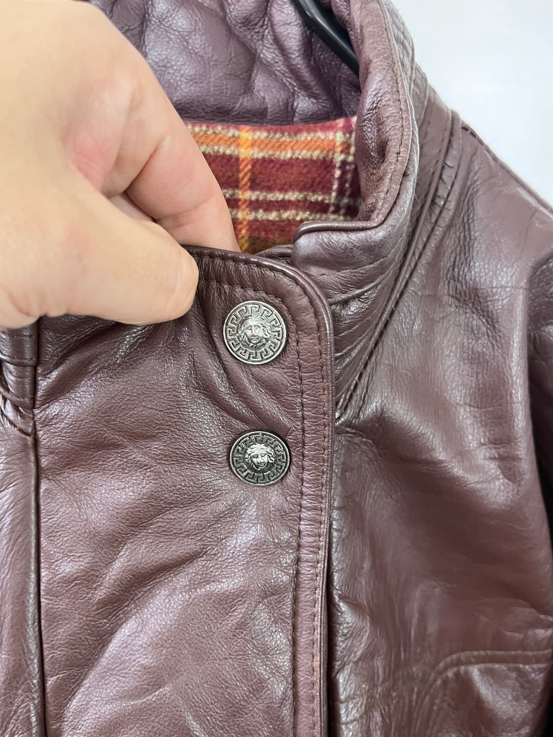 vintage leather jacket  상품이미지3