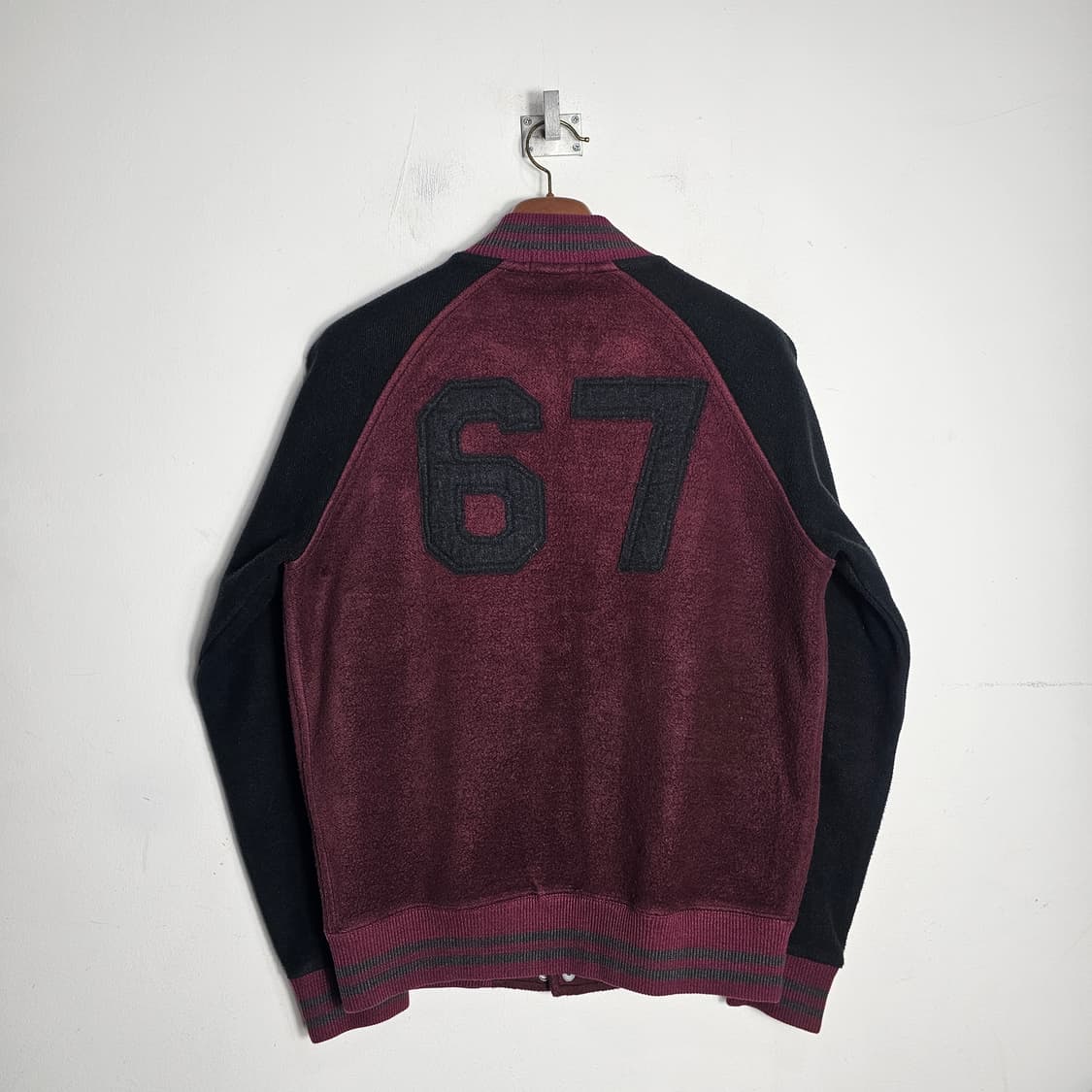 M 폴로67  prl 바시티 자켓 레글런 상품이미지6