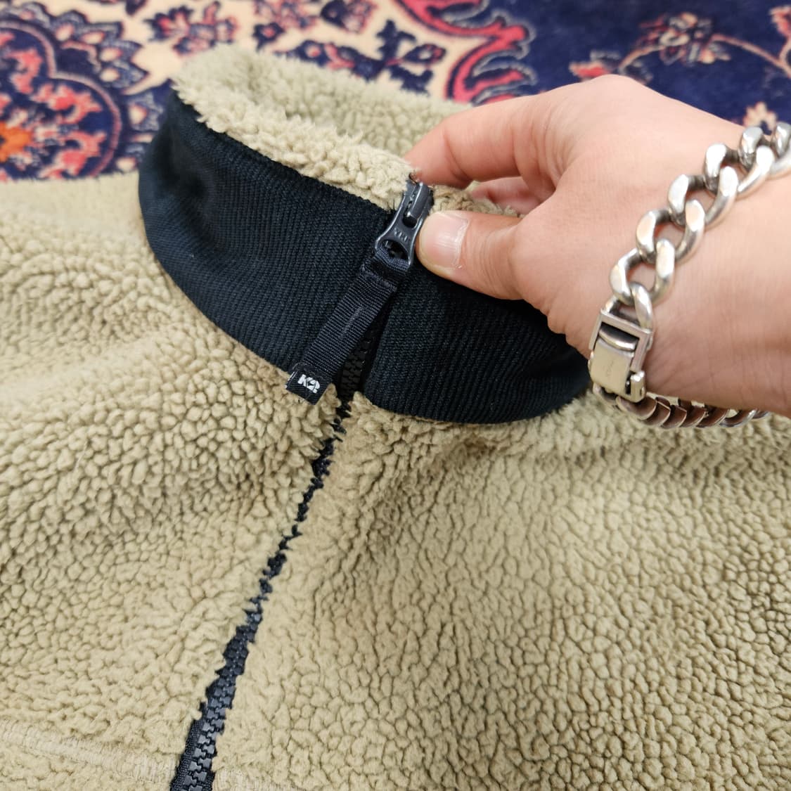 케이투(K2) 22fw 코듀로이 배색 포켓 플리스자켓 105 size 상품이미지4