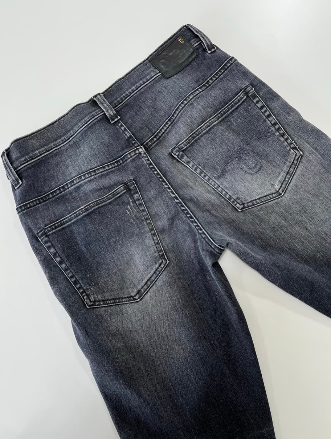 R13 BOY FIT BLACK PANTS 28 상품이미지3