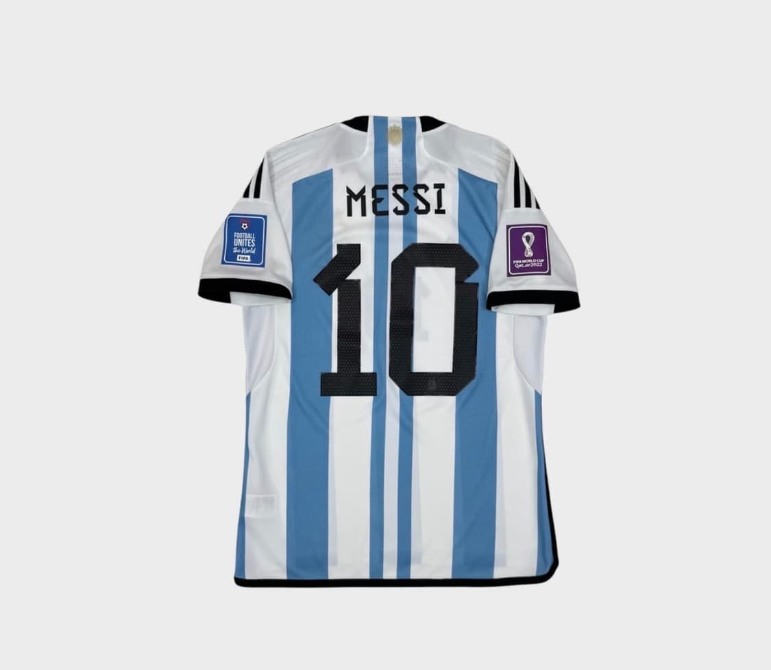 22-24 아르헨티나 홈 No.10 리오넬 메시 WC Final ver 상품이미지2