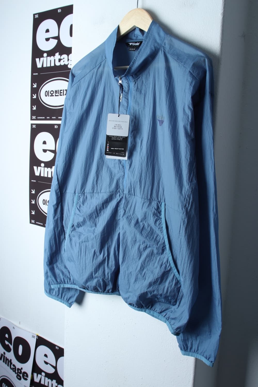 (2XL-3XL) 골라 집업 바람막이 점퍼자켓 새상품 경량-H32666 상품이미지1