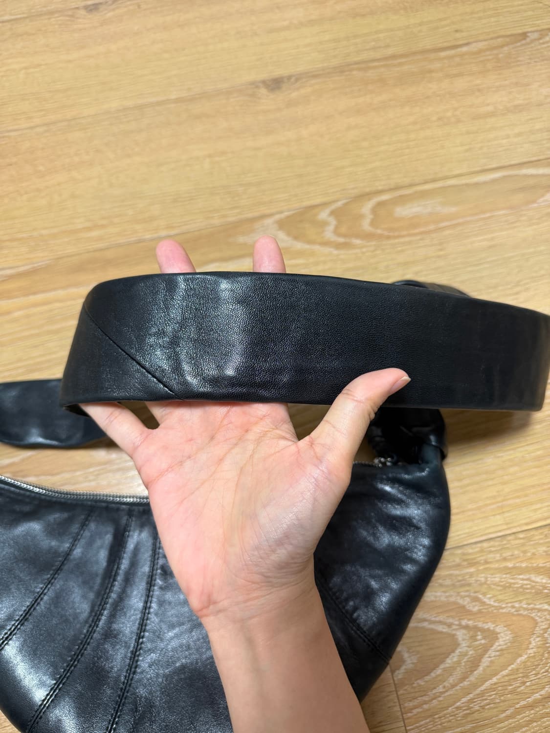 르메르 크루아상백 범백 블랙 정품 상품이미지4