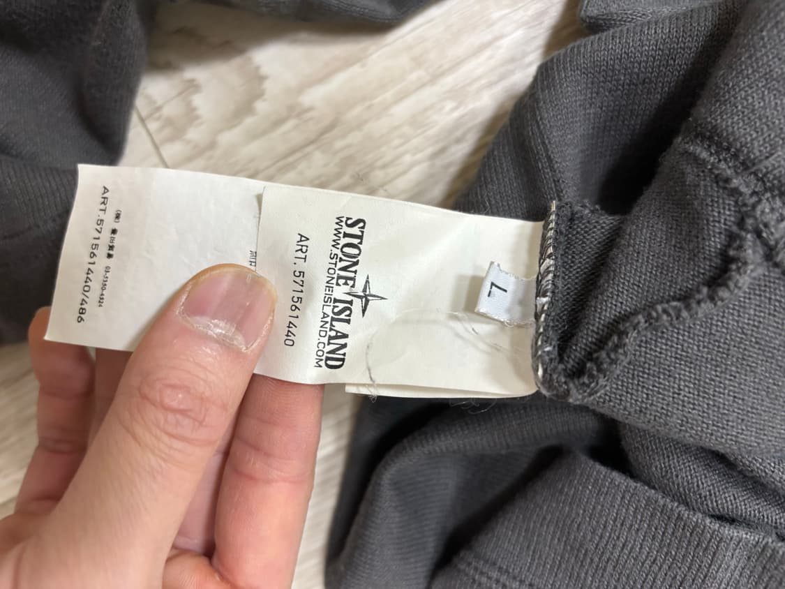 스톤아일랜드 후드 롱슬리브 L 상품이미지3