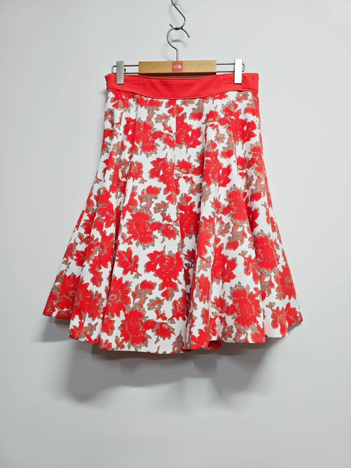 jj지고트 플레어 스커트  플라워 패턴 상품이미지4