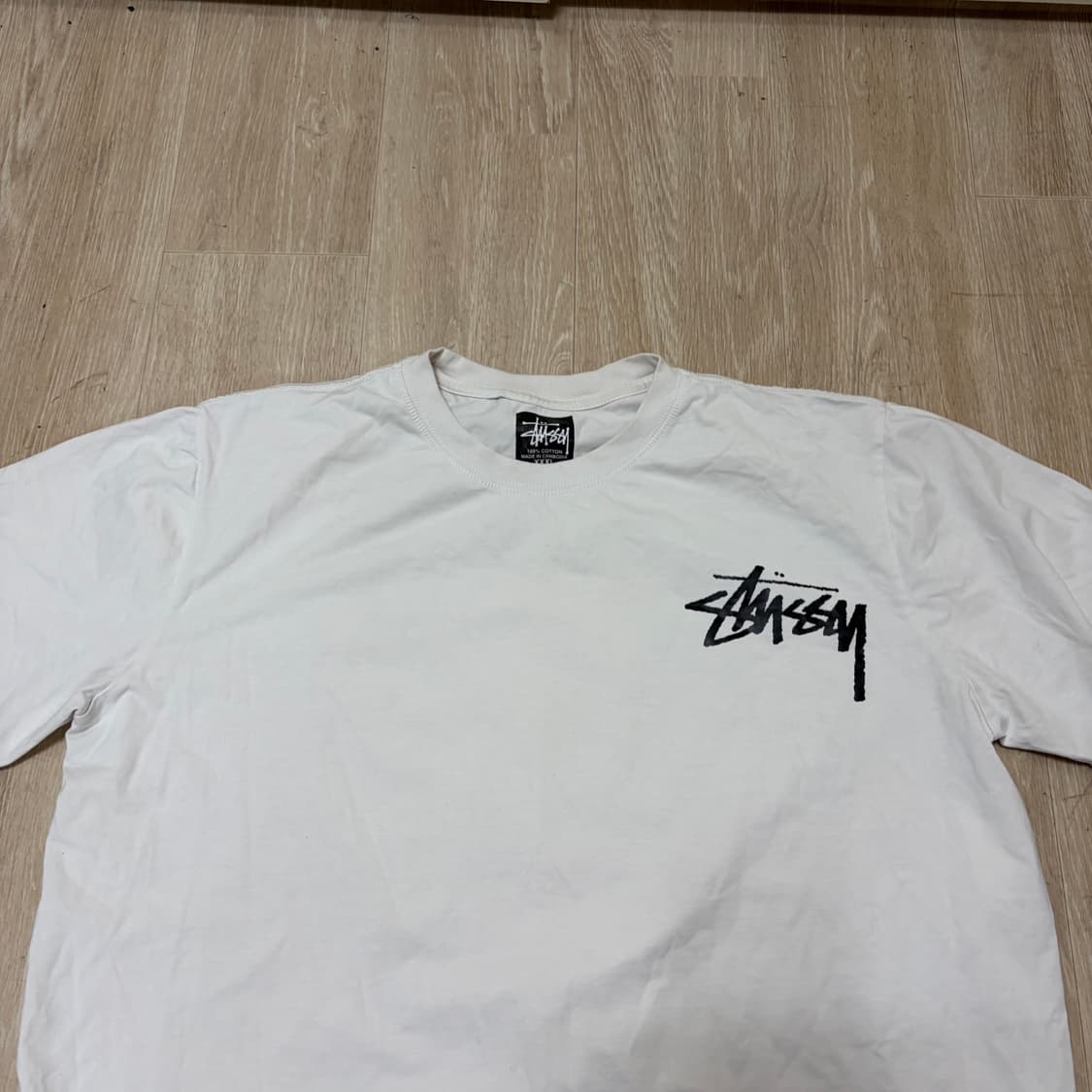 스투시 플라워 빅로고 반팔티 3XL  상품이미지2