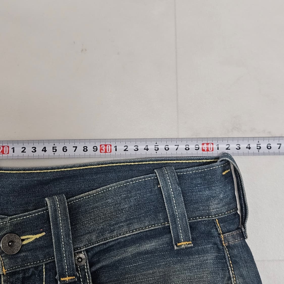 32 리바이스 522 샌드워싱 데님팬츠 상품이미지5