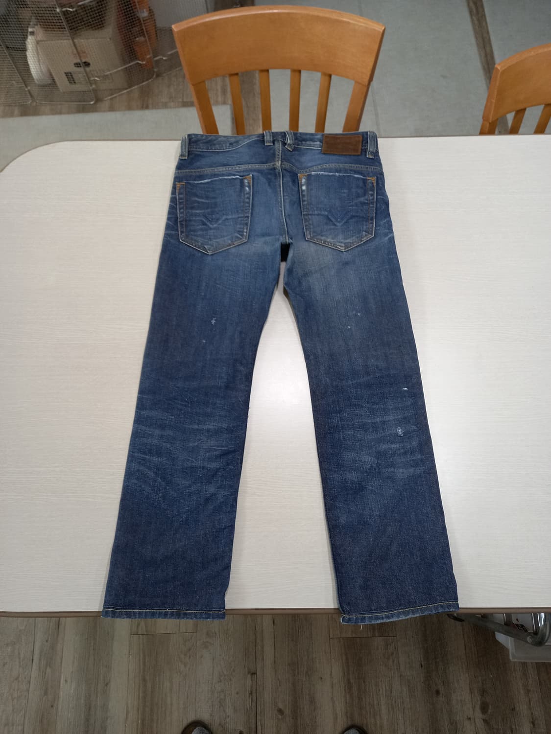 29 DIESEL SAFADO 골반 데미지워싱 일자진 29-548 상품이미지2