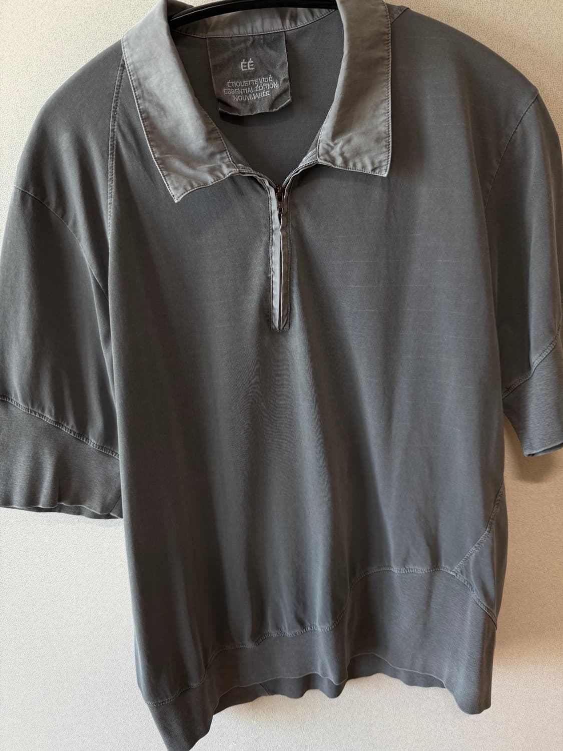 (S) ee 누마레 하프 집업 반팔 상품이미지2