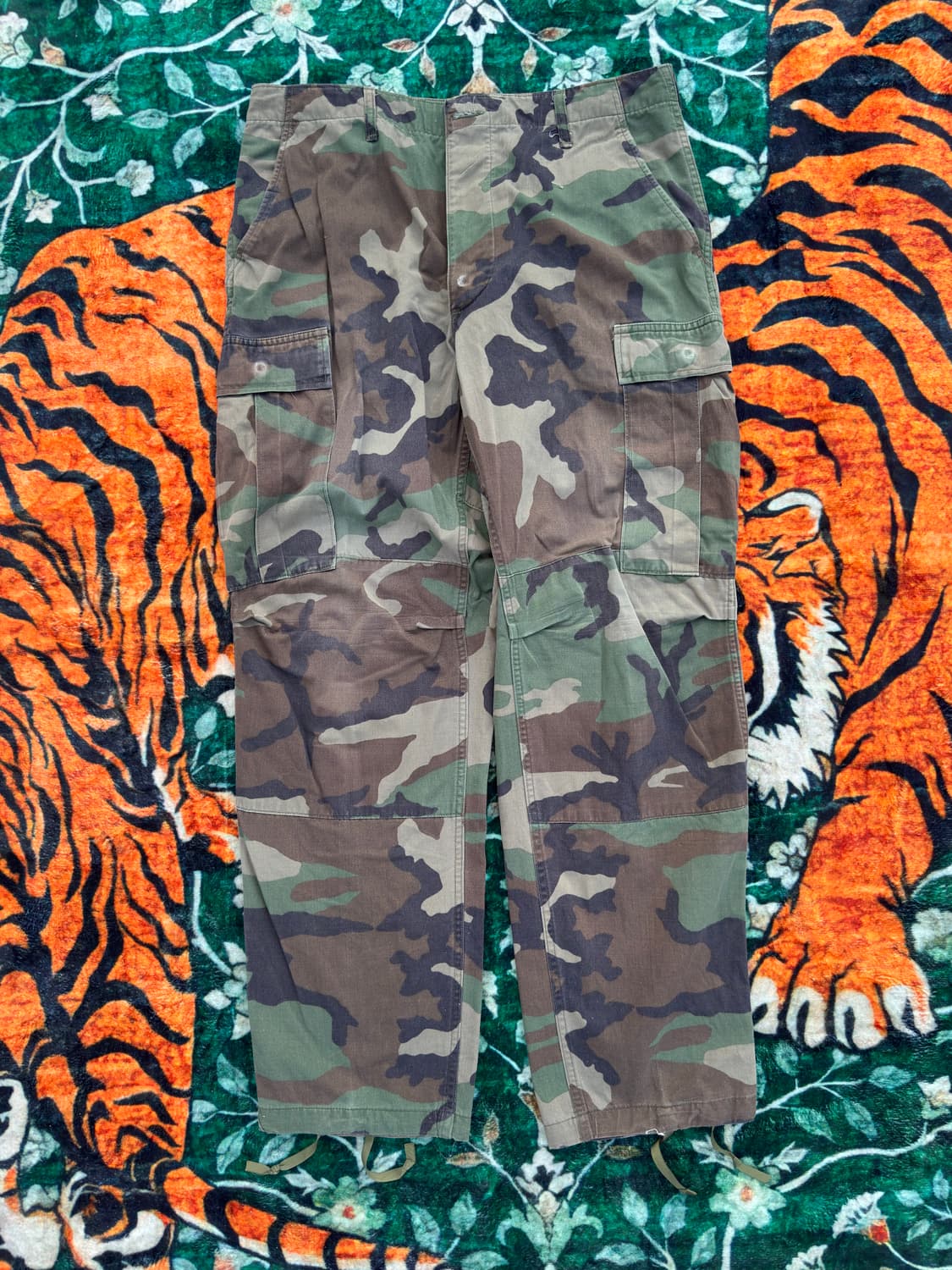 80s BDU camo pants (M-R) 상품이미지2