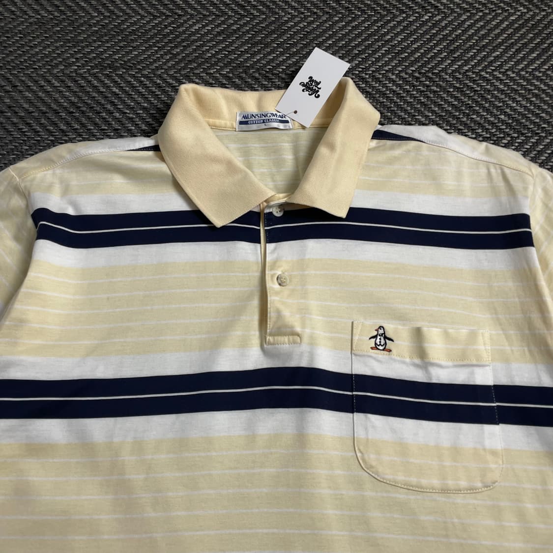 먼싱웨어 아카이브 단가라 피케이 티셔츠o 4008 상품이미지5