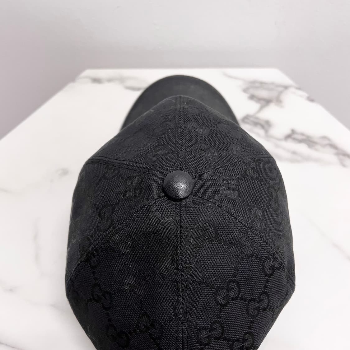 [S+급/정품] 구찌 웹 GG 모자 볼캡 블랙 상품이미지5