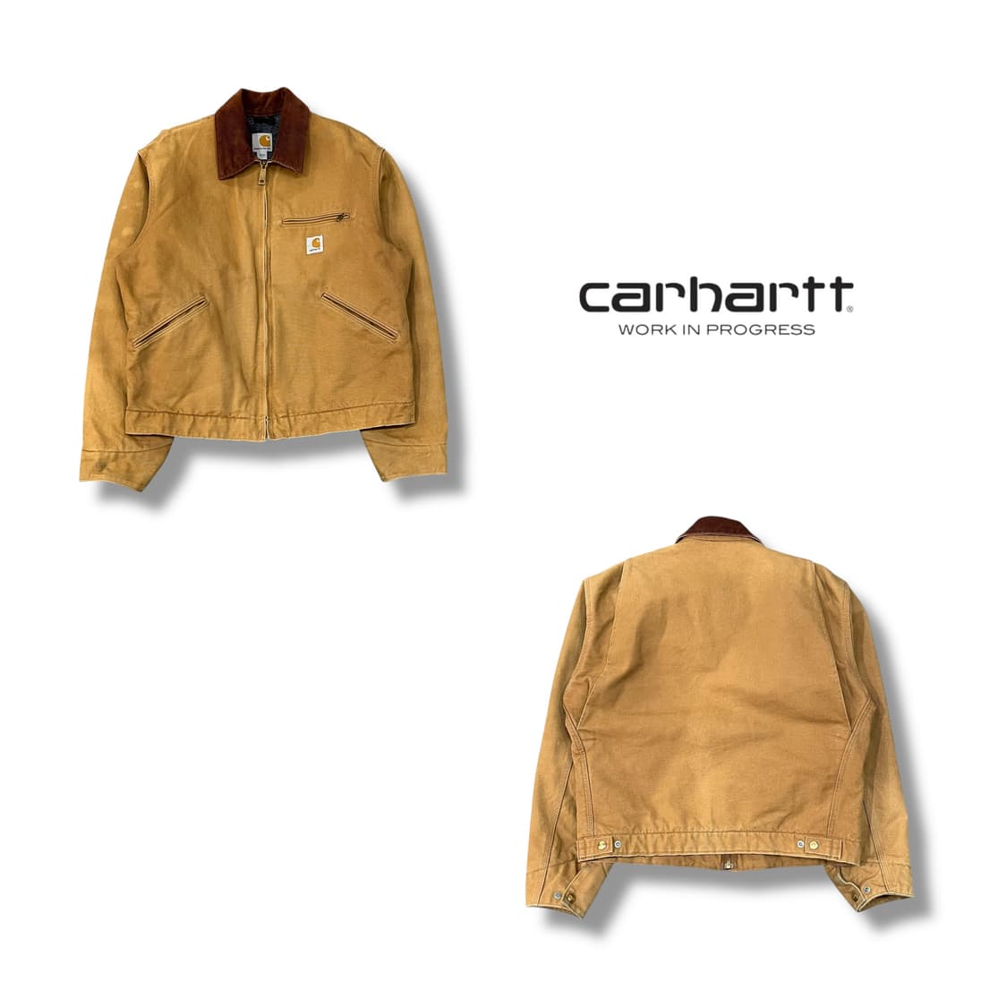 칼하트 J001 디트로이트 자켓 y14148  상품이미지1