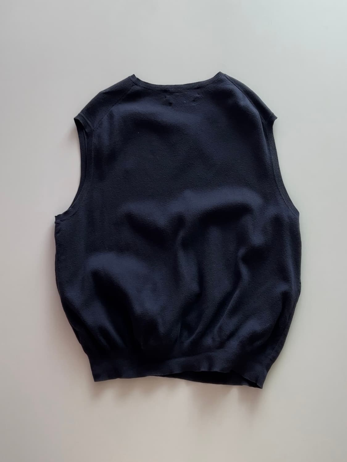 폴로 랄프로렌 네이비 니트 조끼 XL 상품이미지5