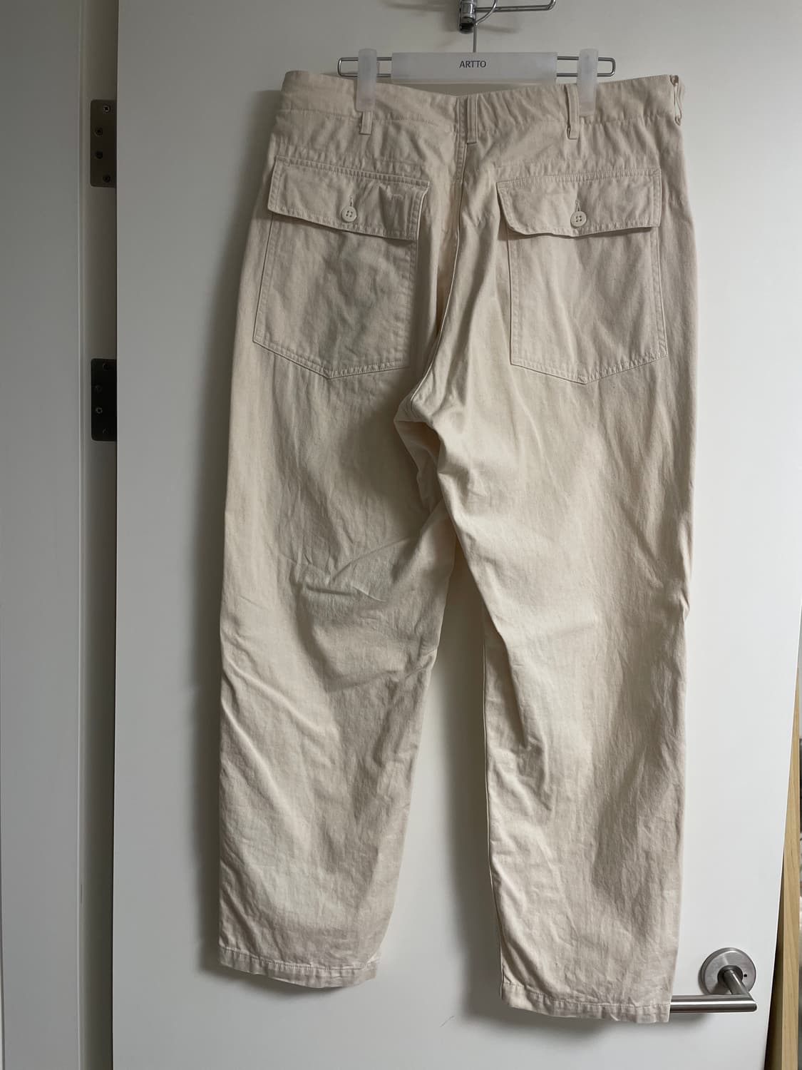 엔지니어드가먼츠 퍼티그팬츠 아이보리 M 상품이미지5