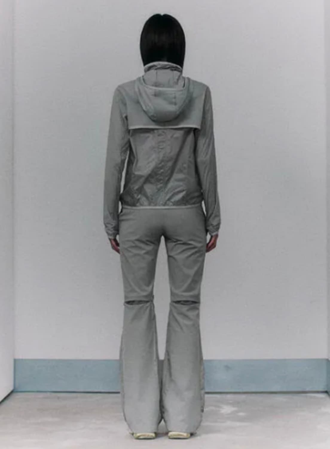 오호스 Unbalanced Waist Bootcut Pants 상품이미지2