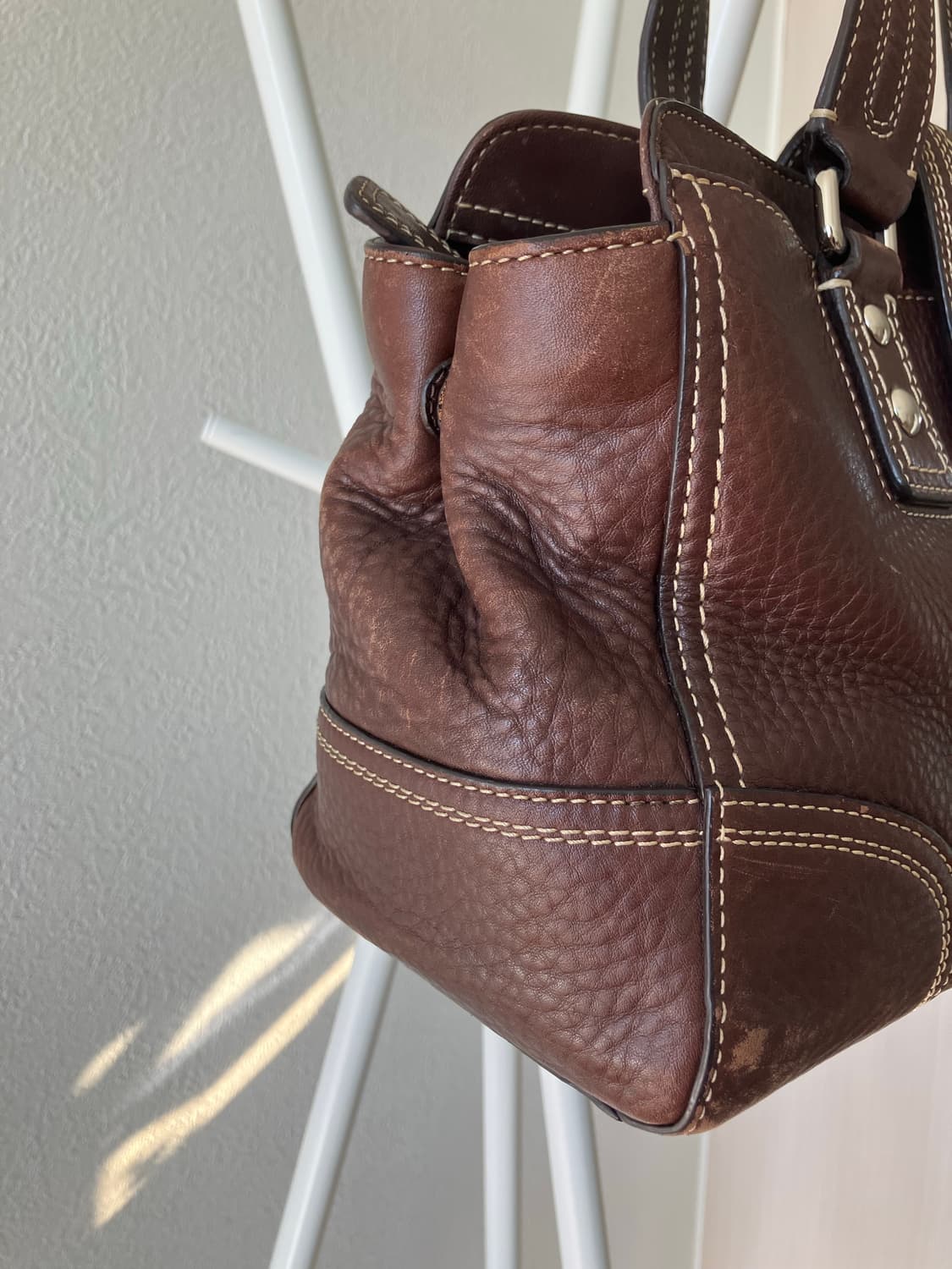 코치 coach 브라운 숄더백 호보백 y2k 올드코치 상품이미지6