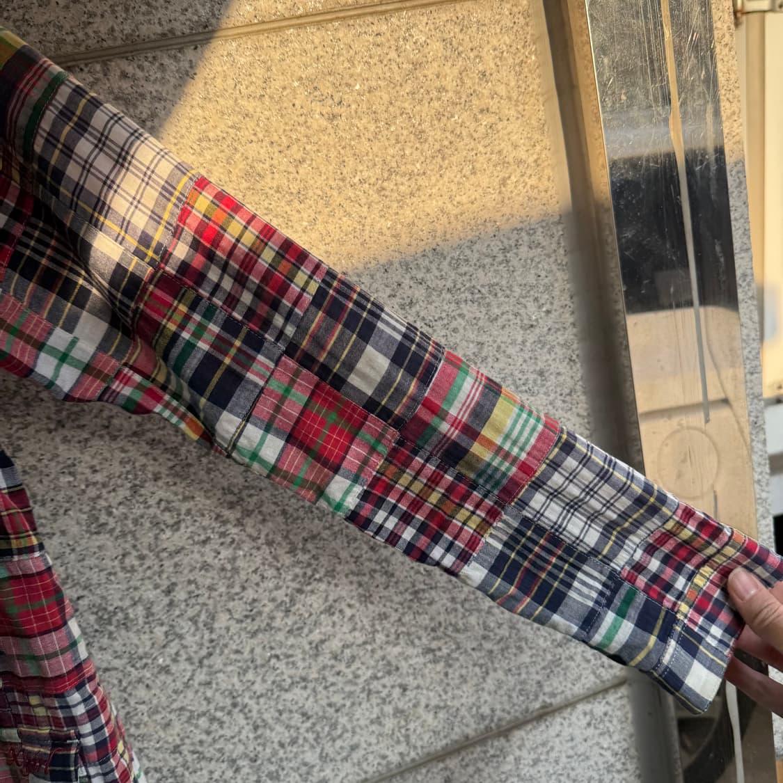 엑스걸 JPN 패치워크 로고 코튼 자켓 상품이미지6