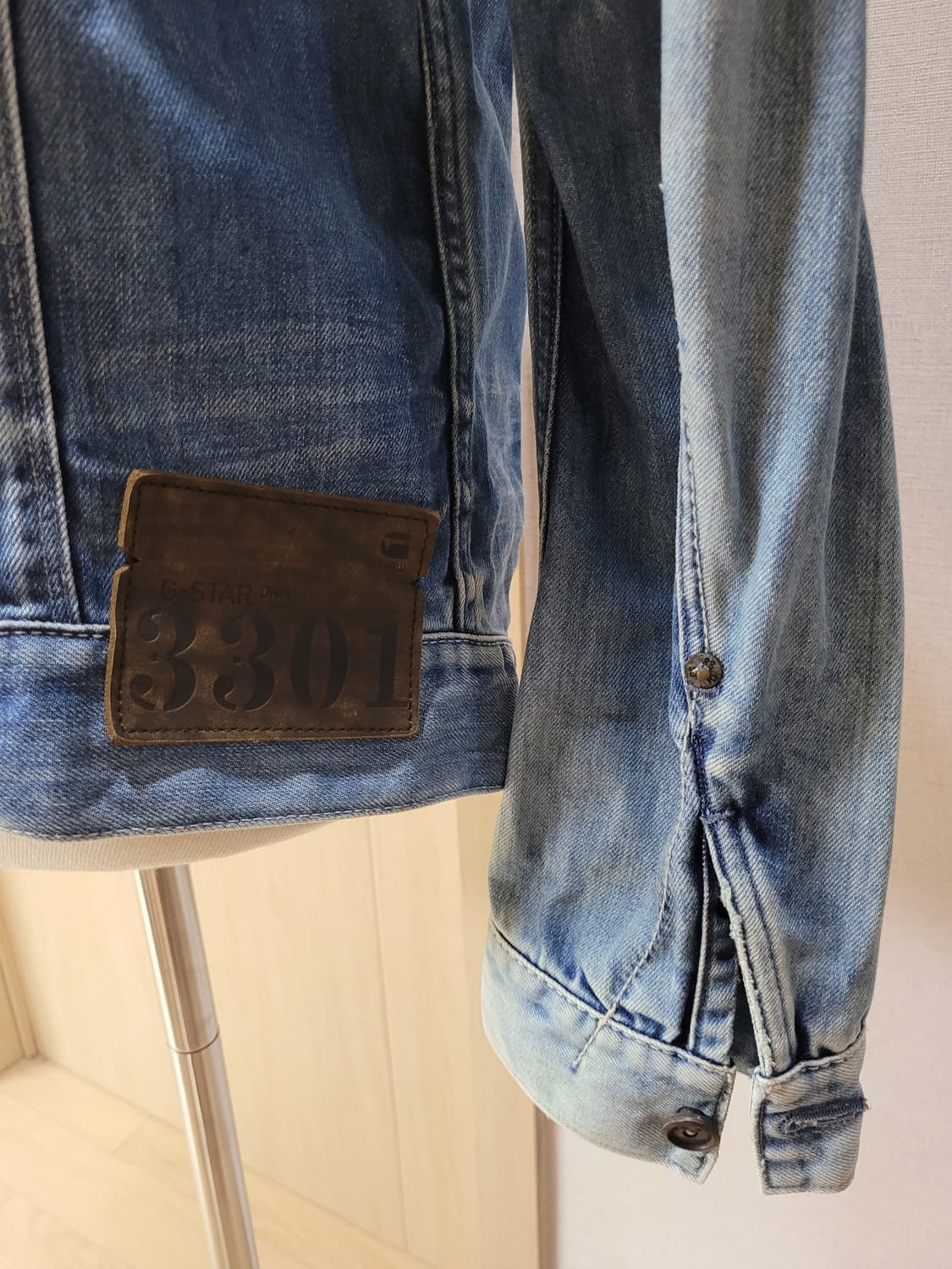 지스타 G-STAR RAW 3301 남자 데님 자켓 L 블루 상품이미지7